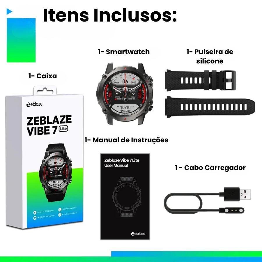 Relógio Smartwatch z-Blaze - e-CyberShop